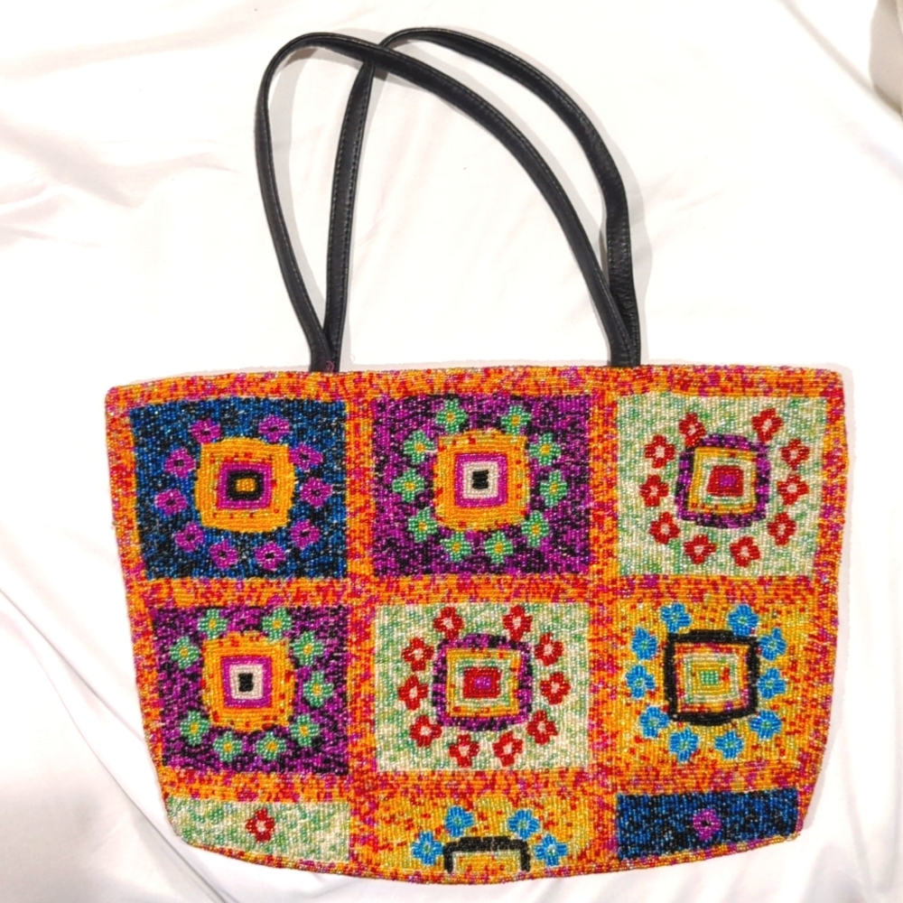 Sequined Multicolor Christina Handbag